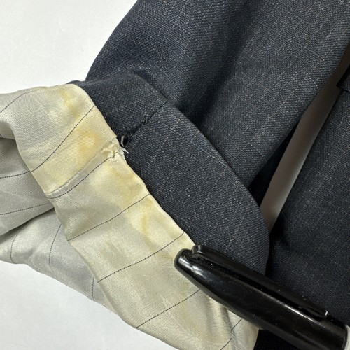 CANALI Proposta Blazer Mens 50R Charcoal Plaid Wool 3 Button Sports Jacket Coat - Picture 8 of 12