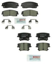 Bosch QuietCast Front & Rear Ceramic Disc Brake Pads Kit For Chrysler Dodge