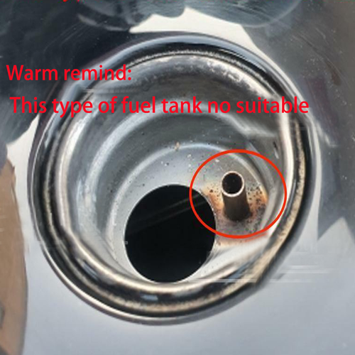 Aluminum Flush Mount Pop Up Fuel Tank Gas Cap For Harley Softail Sportster883 - Picture 12 of 13