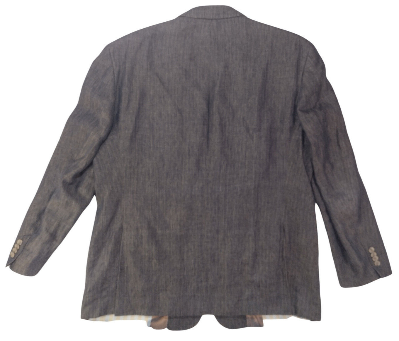 Kroon Blazer 46R Linen Gray Mens Sport Coat Jacke… - image 3