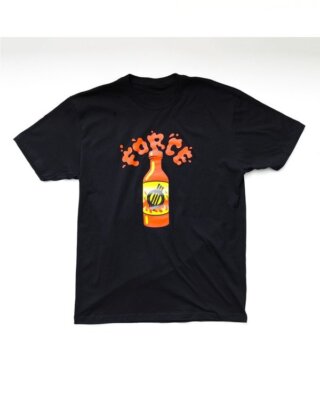 Force Wheels - Hot Sauce T-Shirt black - S, M, L, XL, XXL / Neu & OVP / Revive