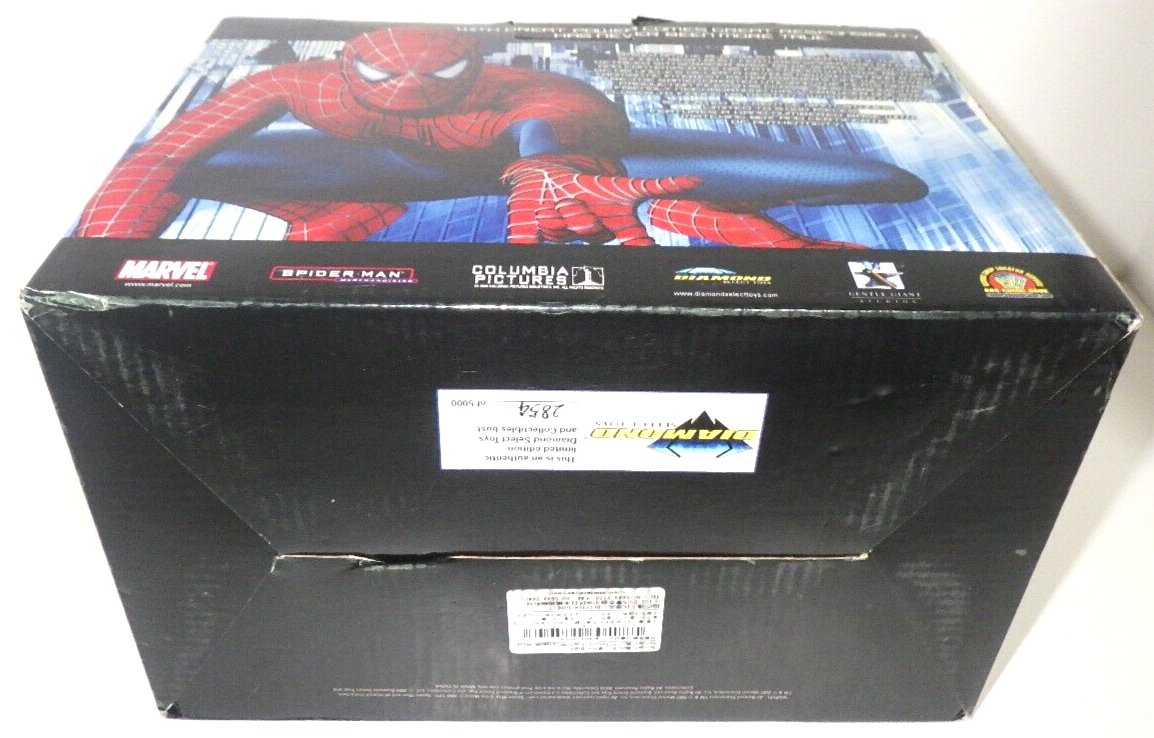 Diamond Select Toys Marvel Spiderman 3 Spider-Man Bust 2854 Diamond Select Toys Marvel Spiderman 3 Spider-Man Bust 2854