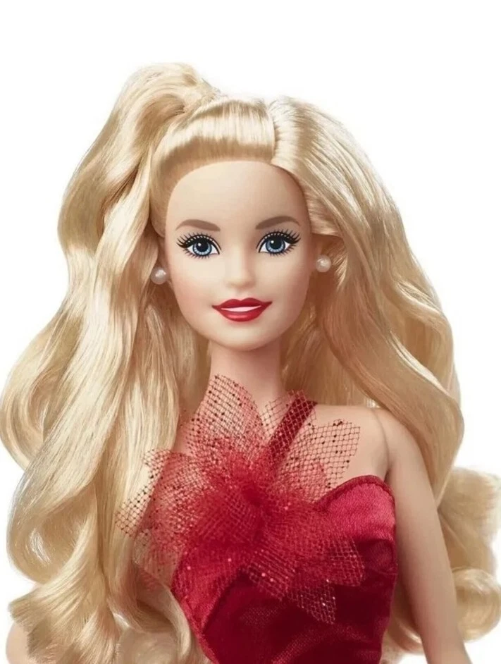 Barbie Holiday 2022 Llegadas por NAVIDAD Signature Rubia Dorado, Edición Limitada Foto 2 de 4