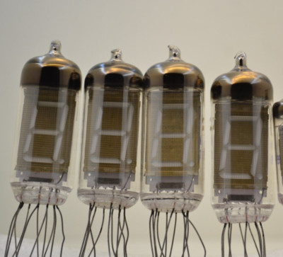 IV-11 tube x 4 pcs -  NEW VFD Tubes - Nixie for DIY - Green nixie numbers