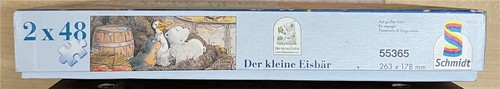 2 x 48 Pieces Jigsaw Puzzle, SCHMIDT, "Der kleine Eisbär" - Picture 2 of 5