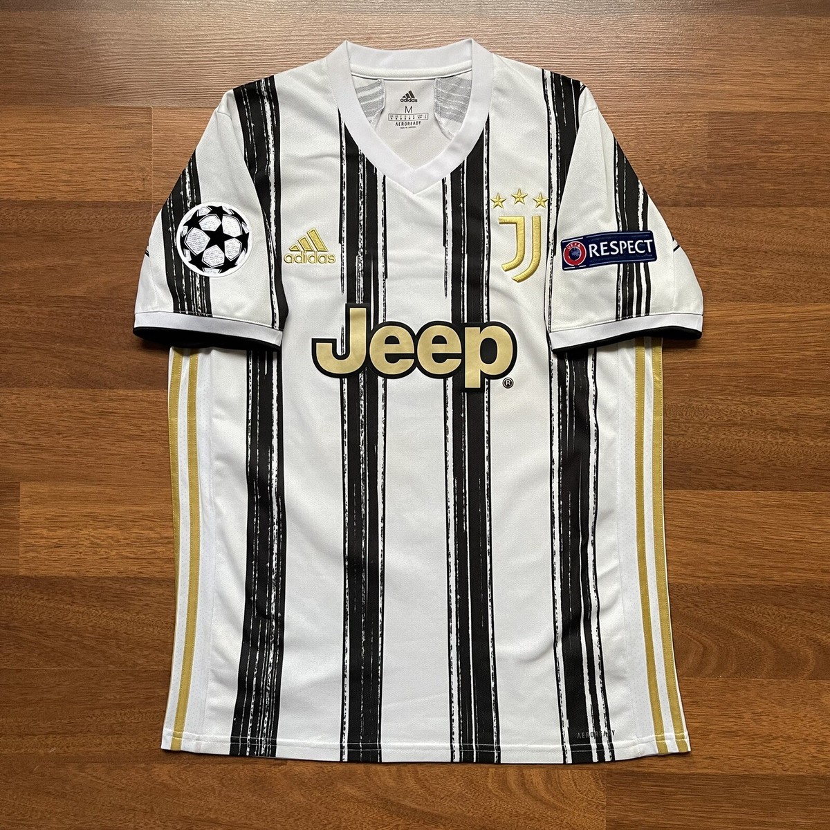 セリエA ユベントス　20-21シーズン　ホームCLモデル　C.ロナウド JUVENTUS ADIDAS 2020/2021 FOOTBALL SOCCER HOME JERSEY #7