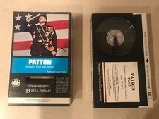 Patton: Part 2 BETA, 1980, Magnetic Video George C. Scott, Karl Malden