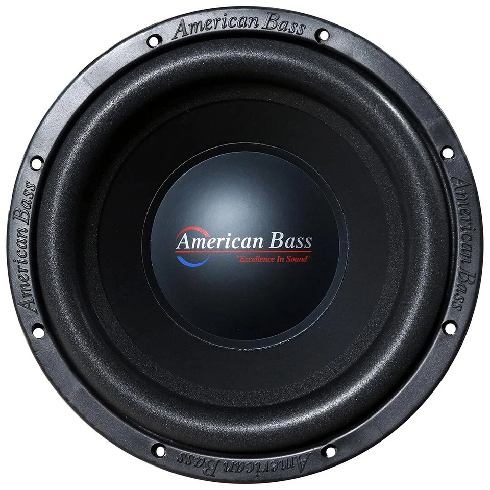 (2) AMERICAN BASS XO 10” DUAL 4-OHM CAR AUDIO SUBWOOFERS SUBS SUBWOOFER (1 PAIR) - Image 2 of 3