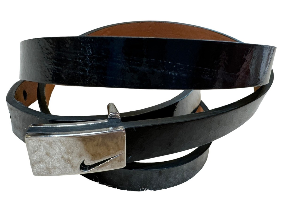 nike web belt buckle