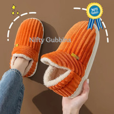 Sunmoine Cloud Slippers Unisex Winter Warm Cozy Fluffy Home Slippers Couple Shoe