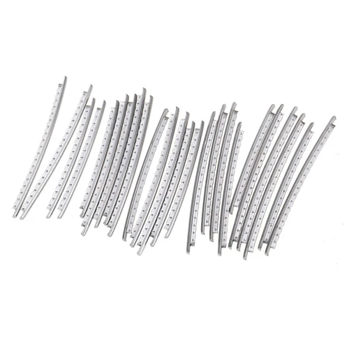 Musiclily Pro 2.4mm Stainless Steel Medium 24 Pieces Fret Wire For Fender Guitar