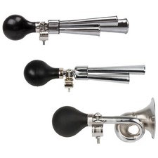 Ballhupe Zweiklanghupe Dreiklanghupe Fahrradklingel Fahrradhupe Stahl verchromt