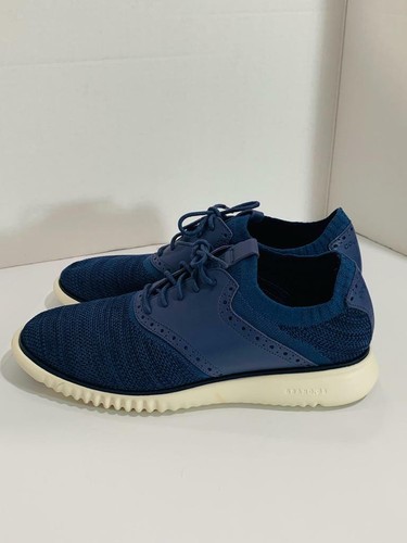 New Men's Cole Haan 2.0 Grand Oxfords Blue Shoes sz 8.5 Stitchlite, Lightweight - Picture 8 of 12
