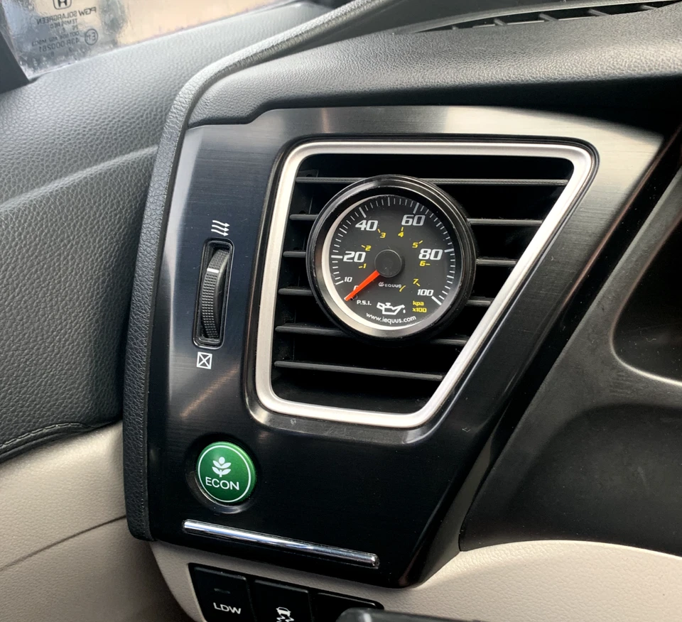Civic Gauge Pod Dash Driver Vent 13-15 Foto 4 de 4