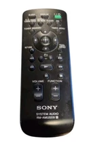 GENUINE SONY RM-AMU009 AUDIO SYSTEM REMOTE - CMT-HX70BTR CMT-HX50BTR CMT-MX500i