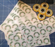 I LOVE RELOAD PAPER DISK WITH ADHESIVE NO MESS BY SEEK FOR ADVENTURE 60 Sets 