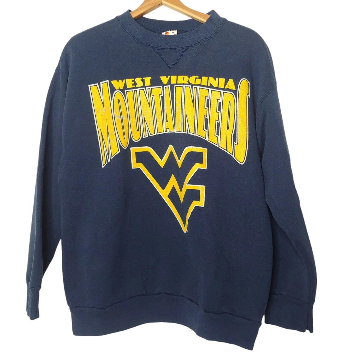 Vintage wvu crew neck sale