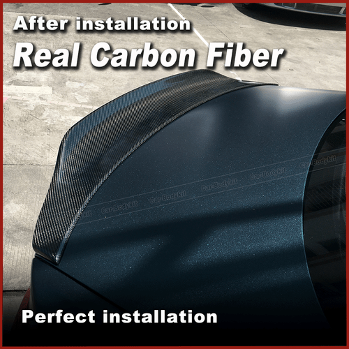 Carbon Heckspoiler Spoiler Flügel Lippe Passt für BMW F32 Coupe 428i 430i 13-19 - Picture 5 of 13