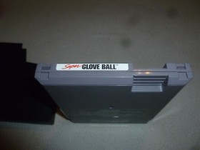 NINTENDO NES GAME SUPER GLOVE BALL CARTRIDGE ONLY CART 1990 MATTEL 
