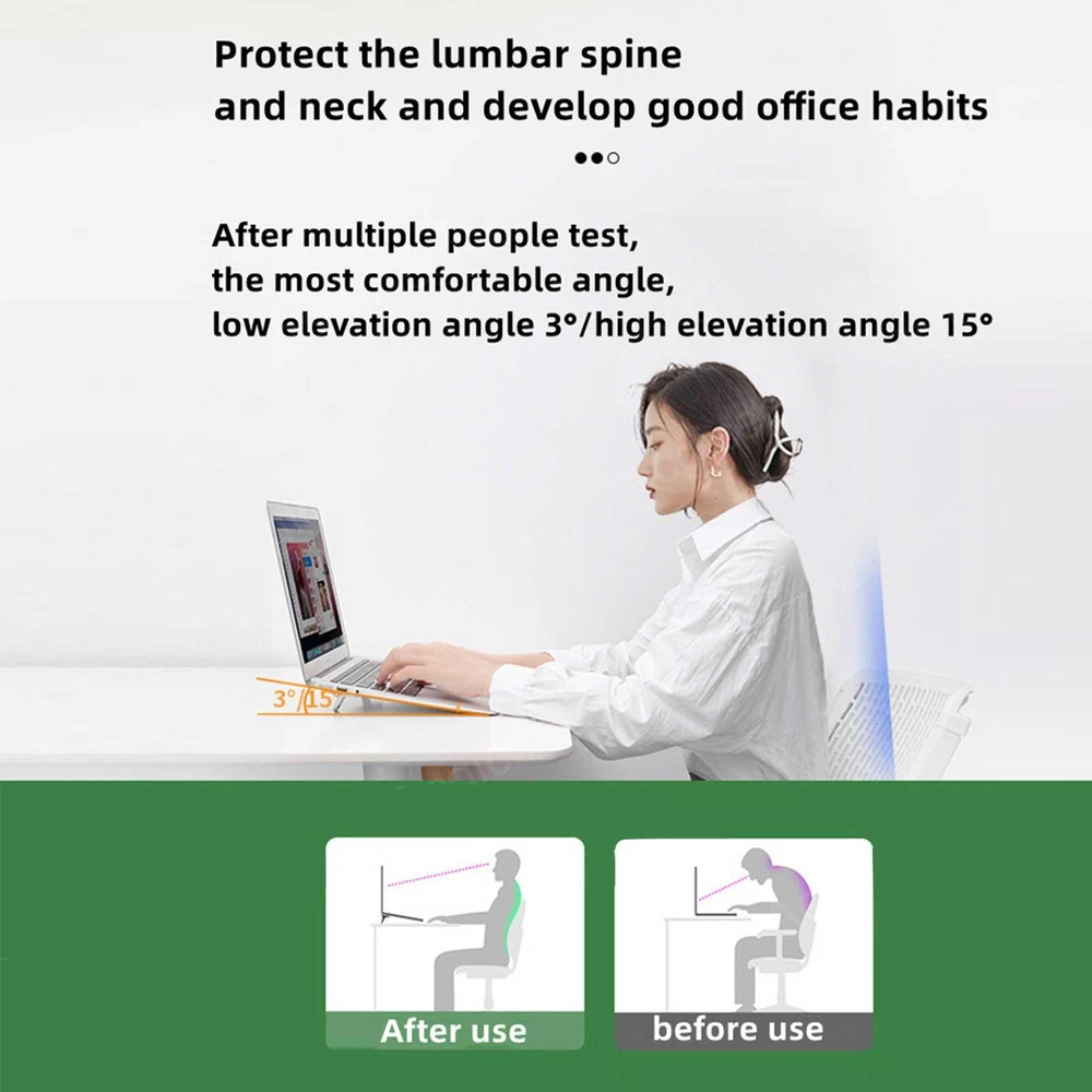 Adjustable Invisible Laptop Stand Riser for Desks