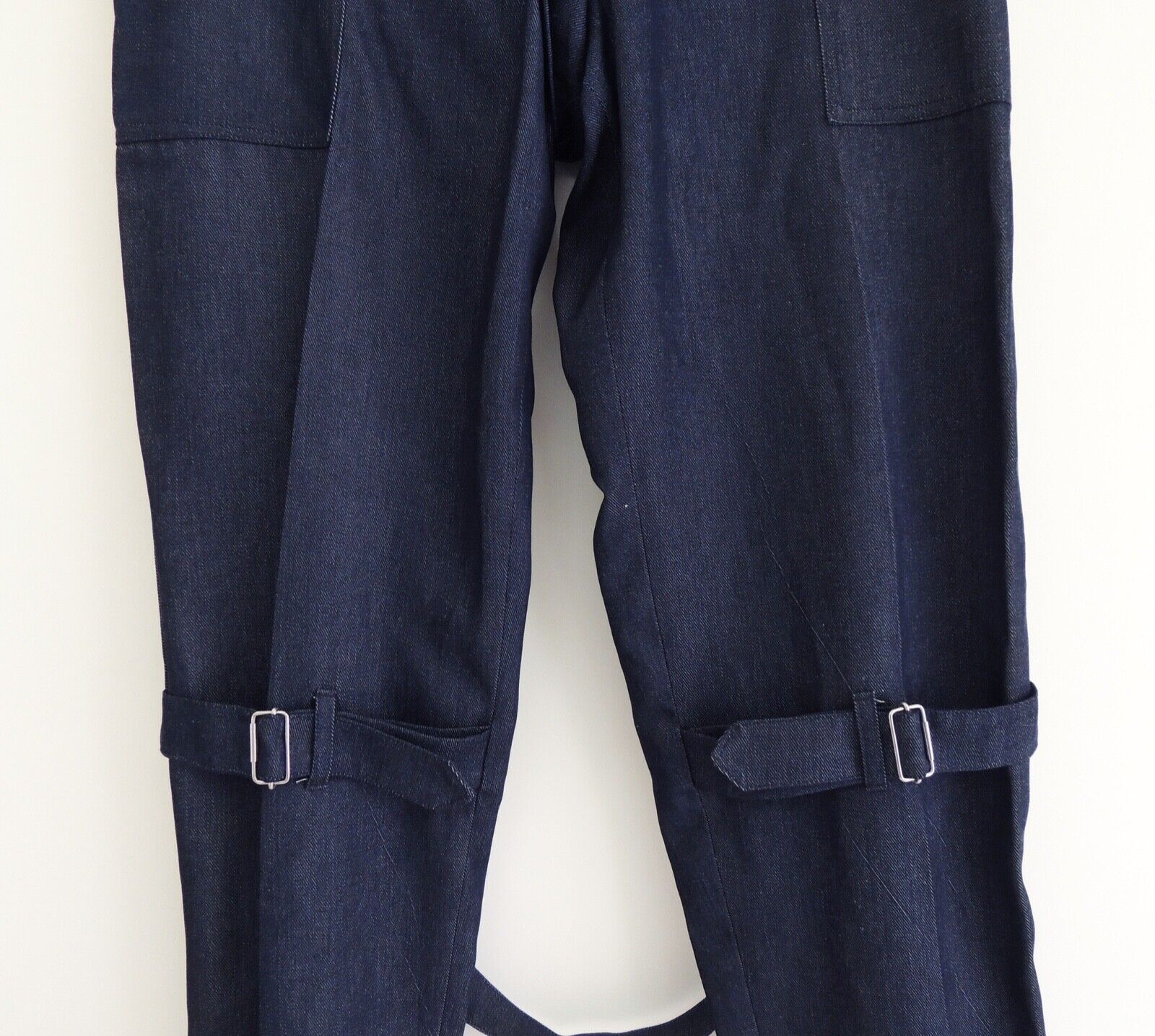 VIVIENNE WESTWOOD - Indigo Denim bondage Pants Je… - image 4