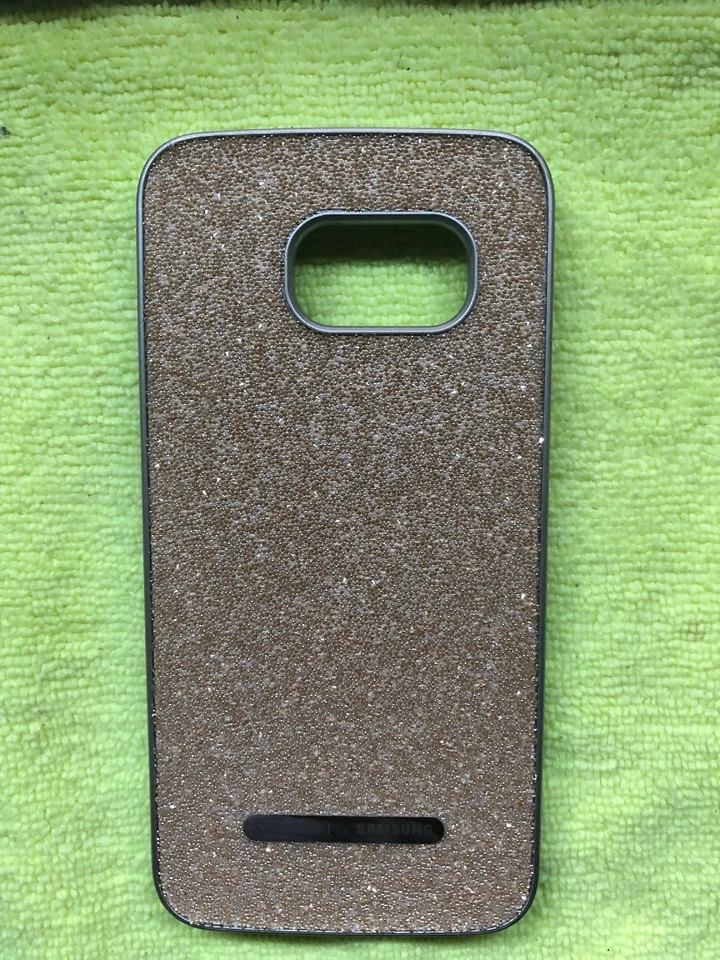 Funda para teléfono Swarovski Crystal Collection Samsung Galaxy S6 Edge dorada Foto 4 de 4