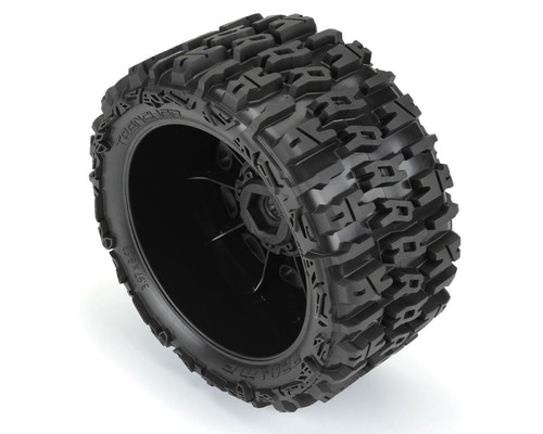Pro-Line Trencher 5.7" Pre-Mounted Tires w/Raid Wheel (Black) w/24mm Hex - Picture 5 of 5