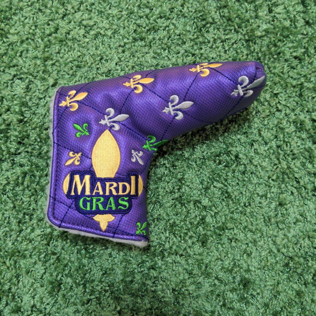 Housse De Putter Scotty Cameron - Édition Limitée Mardi Gras 2015 Violet - Rare - Occasion état Impeccable