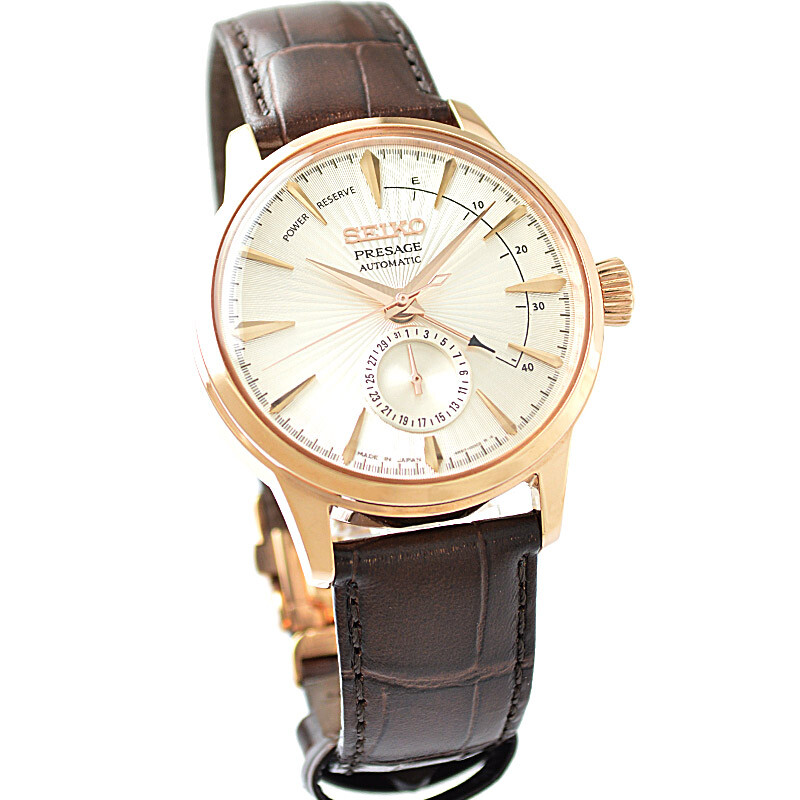 Pre-owned Seiko Presage Sary132 Ssa346j1 Mechanical Automatic Cocktail Color Watch Men's