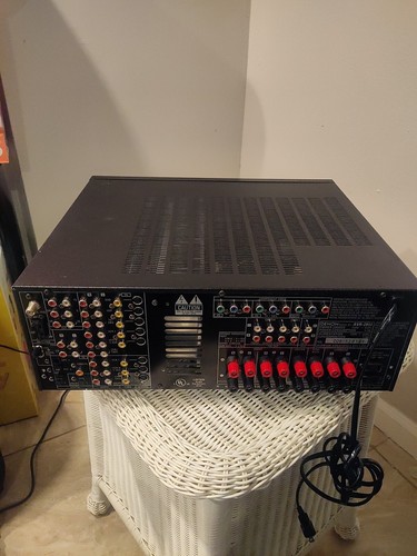 Denon AVR 2802 6.1 Channel 135 Watt Receiver Power Cable  No Remote - Picture 12 of 19