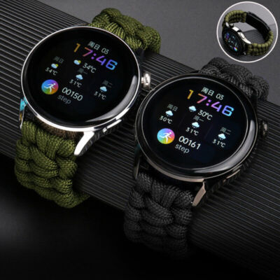 Braided Rope Strap Band For Huawei Watch GT 3 46mm 42mm GT3 Runner 2 GT 2 Pro