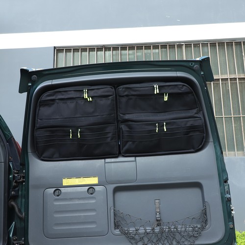 Bolsa organizadora de almacenamiento puerta trasera maletero para Toyota Prado FJ120 03-09 - Imagen 17 de 23