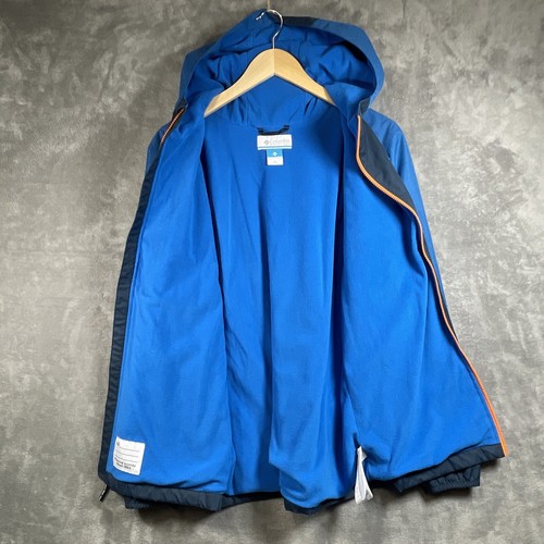 COLUMBIA Jacket Unisex Youth XL (18-20) Blue Endless Explorer Hooded Full Zip - Picture 8 of 24