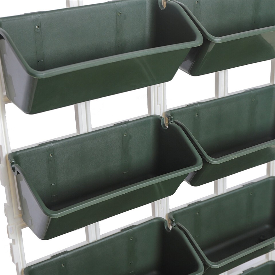 8 Pockets Planting Grow Bag/Vertical Planter Flower Garden Supplies