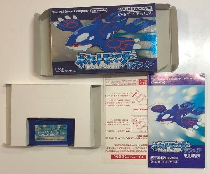 Pokemon Ruby & Sapphire Boxed 2Games set Nintendo GameBoy Pokemon Ruby & Sapphire Boxed 2Games set Nintendo GameBoy