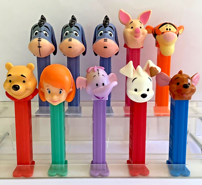 JungleBook PEZ vintagePEZ OLD PEZ ペッツ Vtg PEZ Winnie The Pooh Eeyore Darby Lumpy Buster Roo Tigger