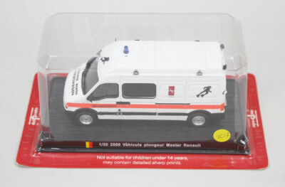 Del Prado Modellauto Feuerwehr Belgien 2000 Vèhicule plongeur Master Renau (107)