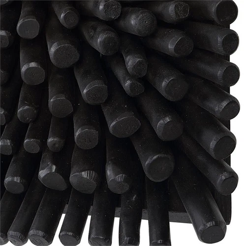 Uttermost Portside Contemporary Beech Wood and Fir Wall Panel in Satin Black - Picture 5 of 8