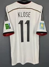 MEN'S GERMANY NATIONAL 2014/2015 KLOSE #11 SOCCER FOOTBALL SHIRT JERSEY SIZE S