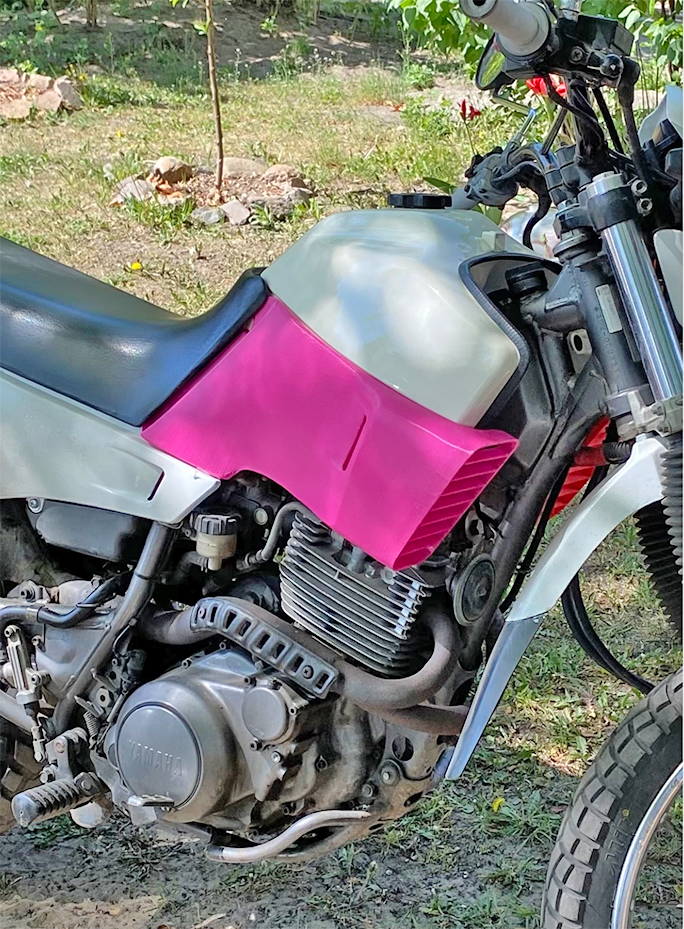 Yamaha Xt600 3TB, 3UW, side Panels, Air Scoops SET (Fairings