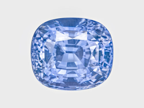GRS & ICA Certified CEYLON Sapphire 7.95 Ct. Natural Unheated VELVETY BLUE Clean - Picture 4 of 8