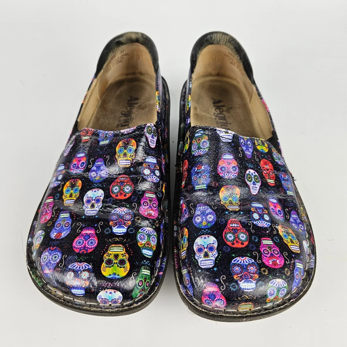 Alegria sugar skull best sale clogs