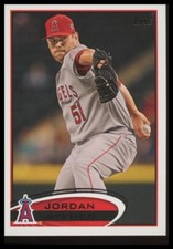 2012 Topps #653 Jordan Walden Los Angeles Angels
