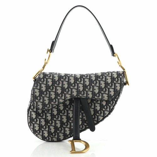 Christian Dior Saddle Handbag Oblique 