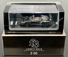 INNO64 LBWK Ferrari F40 Chrome Black 1:64