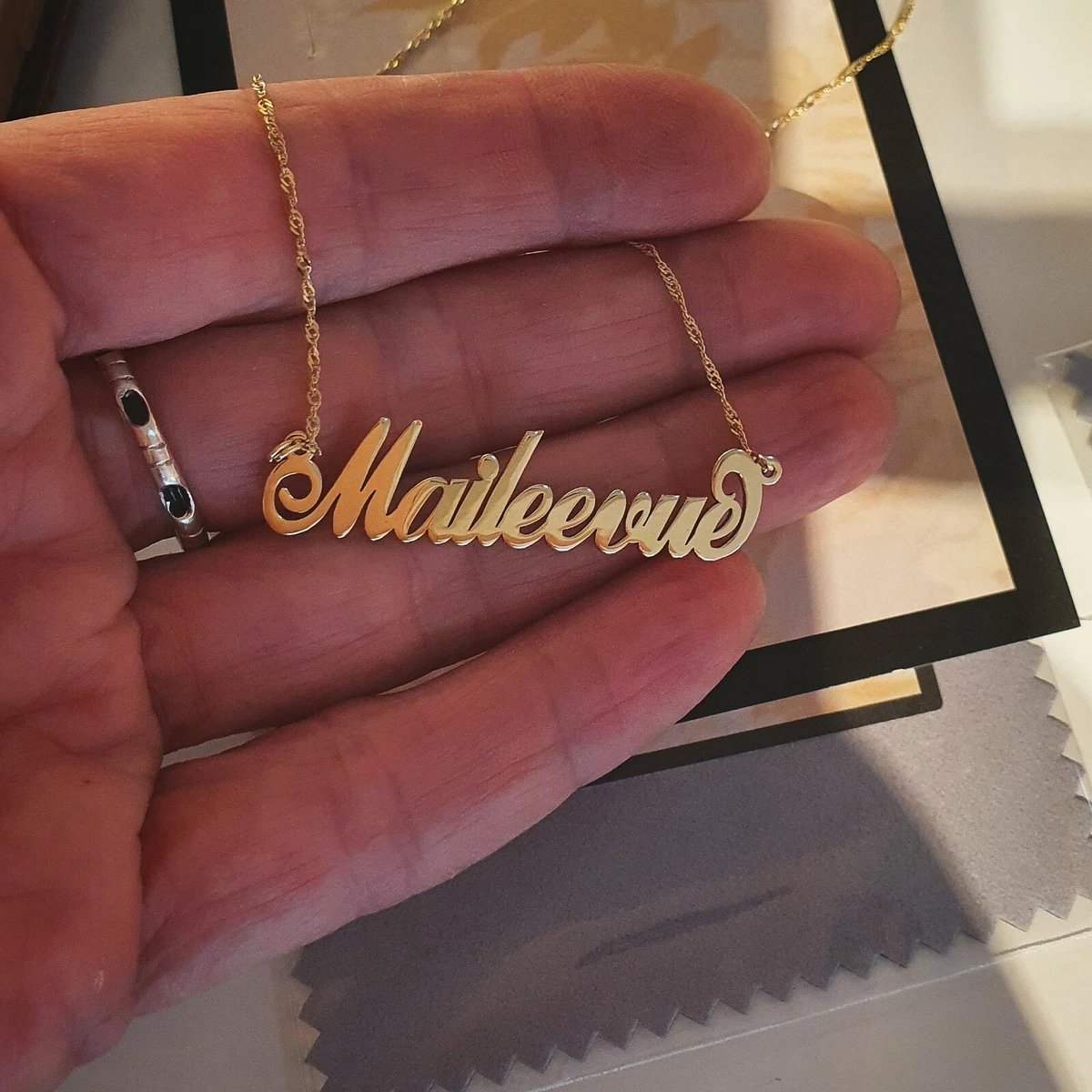 14 karat online name plates
