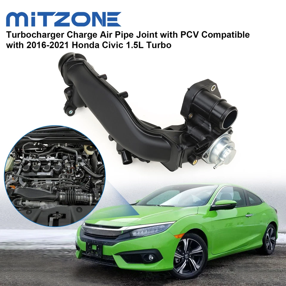 Соединение воздушной трубы подзарядки турбокомпрессора для Honda Civic 2016-2020 годов выпуска 1,5 л 17270-5AA-H00 - Изображение 4 из 4