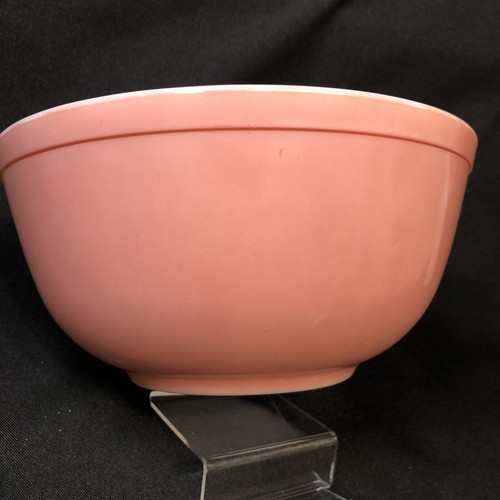 Vintage PYREX #403 Nesting Mixing Bowl Flamingo Pink 2 1/2 Quart - Picture 3 of 14