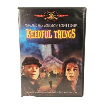 Needful Things DVD 1993 Widescreen Stephen King Ed Harris MGM Horror 