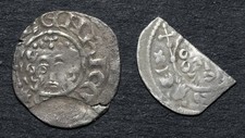 Henry II Short Cross x2 (evidence of manufacture?)